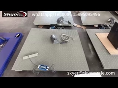 Goed kwalitatief staal 1.2mx1.2m Platform 3Ton zware weegschaal met muiswerende plaat