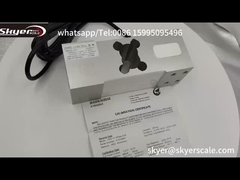 Single Point Zemic L6G 300kg OIML Aluminium Weeging Load Cell In 600x800mm Scales