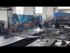 60x60cm 300kg Draagbare Bank Scale Weeg Carbon Steel Platform Scale