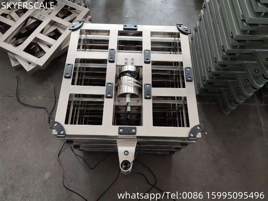 kwaliteit  304 Stainless Steel Bench Scale 600 * 800 Mm 300kg Weighing Waterproof Platform Scale Fabriek