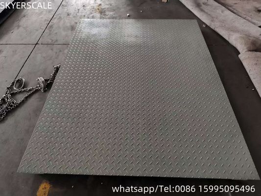 kwaliteit  Electronic Platform Floor Weighing Scale Digital Platform Scale 5t 10t Carbon Steel AC/DC 110v/220v Fabriek