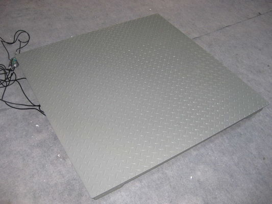 Het Platformschaal 1200×1500mm van de controleursplaat 3 5t-van de Vloerton Weegschaal