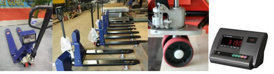 U Type de Weegschaal van de 1,5 Tonhandpallettruck