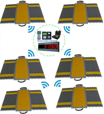 6pcs de draadloze Draagbare Schalen van de Vrachtwagenas met Touch screenindicator