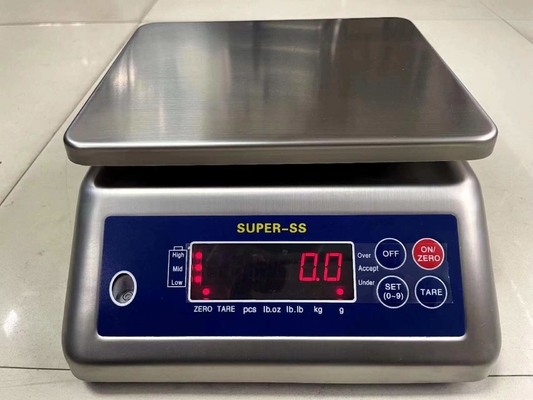 30 kg Super ss Elektronisch Digitaal Waterdicht IP68 Gewichtsschaal