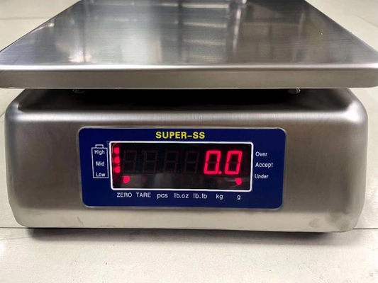 30 kg Super ss Elektronisch Digitaal Waterdicht IP68 Gewichtsschaal