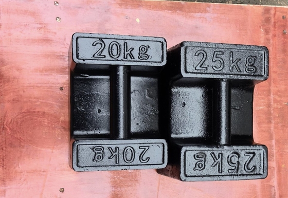20 kg 25 kg gewicht van klasse M1 voor kalibratie standaard valgewicht tester voor weegschaal
