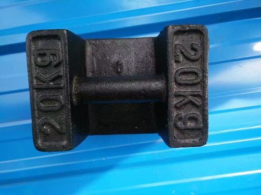 Gietijzer die de Schaaldelen van 20kg 25kg 50kg 200kg 500kg 1000kg voor de Schalen van de Platformvloer wegen
