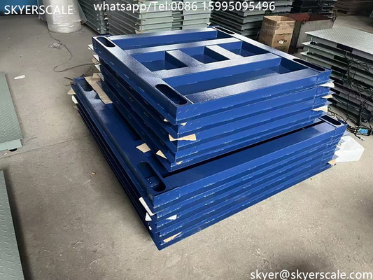 Elektronische weegschaal van hoge precisie voor de industrie, platformschaal, vloerschaal, 1x1,2m, 3t OEM ODM