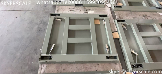 Industriële 5000kg digitale weegschaal 1,2x1,5m met goedkope prijs