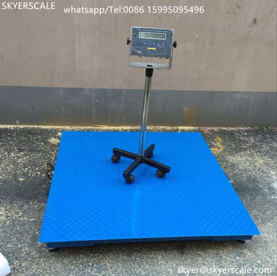 1.2x1.2m 2ton machine draadplatform industriële digitale weegschaal met A12-displaytype