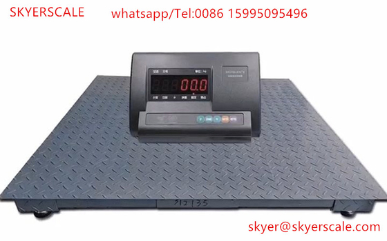 1.2x1.2m 2ton machine draadplatform industriële digitale weegschaal met A12-displaytype
