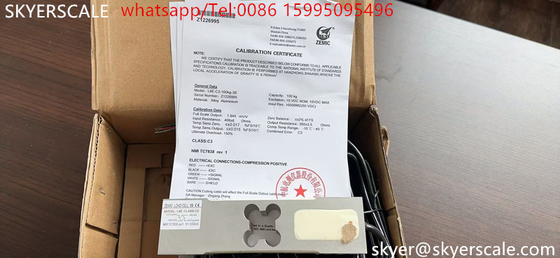 ZEMIC Load Cell L6E 100KG C3 Precisiteit in voorraad voor prijs- en benchwaarden