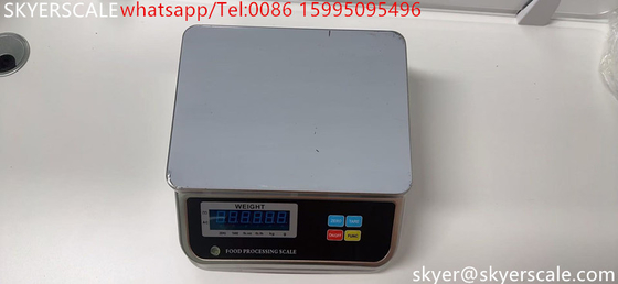IP68 D6-serie Waterdicht 30 kg Digitale weegschaal Zeevruchten Elektronische visserij Voedsel Waterdichte weegschaal