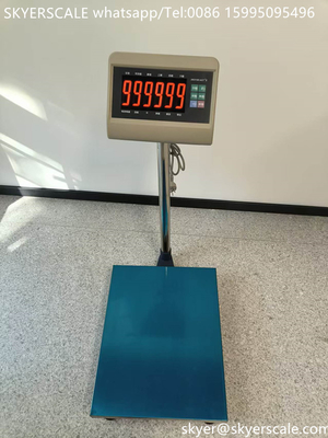 300kg platform bench schaal verbind computer met Rs232