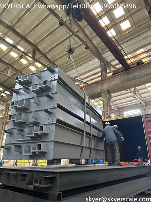 Op maat gemaakte weegbrug 18 meter 100 ton Gewicht Zware auto Weegbrug Truck Scale