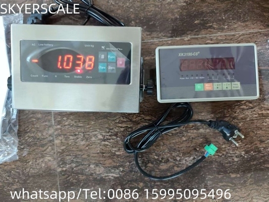 Yaohua Weegindicatoren XK3190-A12ESS Roestvrij staal Weegindicator LED