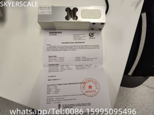 zemic L6E3 300 kg Testing Load Cell Balance met druksensoren voor elektronische prijsstelling Gewichtsschaal