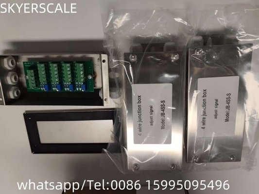 Vloergewichtsschaal 4 Loadcell Weighing Inox Junction Box
