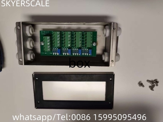 Vloergewichtsschaal 4 Loadcell Weighing Inox Junction Box