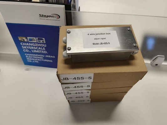 Vloergewichtsschaal 4 Loadcell Weighing Inox Junction Box