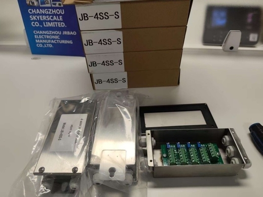 Vloergewichtsschaal 4 Loadcell Weighing Inox Junction Box