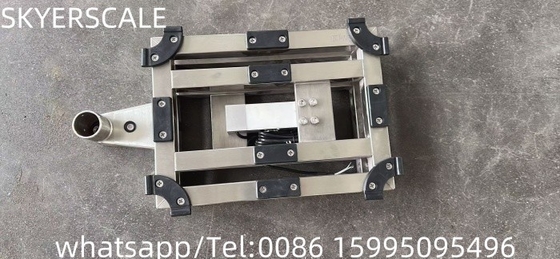 150 kg weegschaal van roestvrij staal met LCD-indicator XK3190-A12