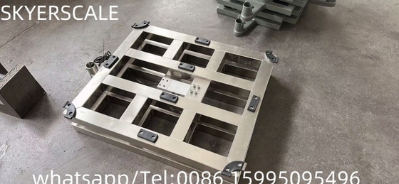 150 kg weegschaal van roestvrij staal met LCD-indicator XK3190-A12