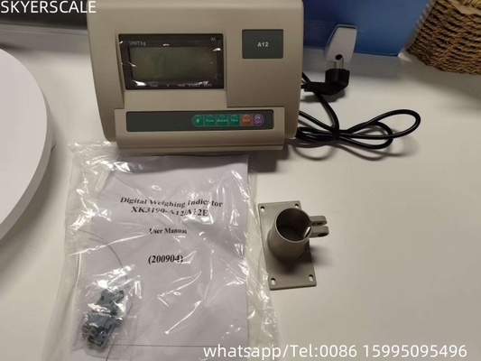 Yaohua XK3190 serie Economische bench schaal indicator A12 LCD display 1g nauwkeurigheid Plastic materiaal OEM