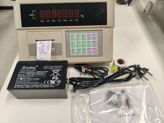 XK3190 A9P Weegindicator voor vrachtwagenwaarden met ingebouwde printer