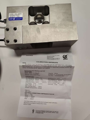 ZEMIC roestvrij staal BM6G ladingcel enkelpuntsensor OIML krachtsomvormer voor elektronische weegschaal