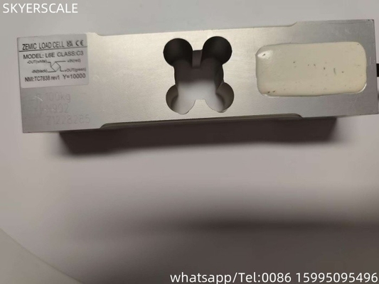 Zemic Brand Load Cell Sensor L6E-100kg Voor 30x30cm -50kg Bank Platform Weegschaal