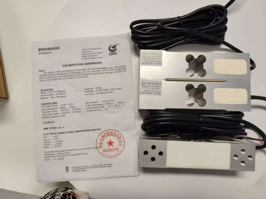 Zemic Brand Load Cell Sensor L6E-100kg Voor 30x30cm -50kg Bank Platform Weegschaal