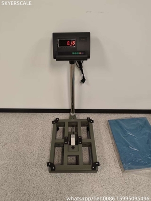 Carbon Steel Industrial Class Platform Set Bench Scale 500kg Met roestvrij staal dekking plaat