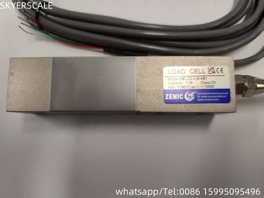 ZEMIC H8C 1 ton C3-klasse snijbalk laadcel transducer OIML NETP sensor voor weegschaal