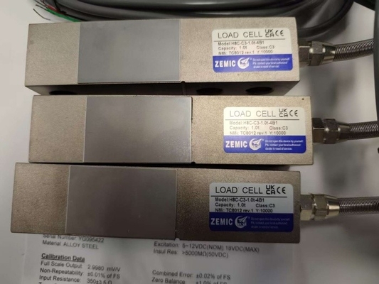 ZEMIC H8C 1 ton C3-klasse snijbalk laadcel transducer OIML NETP sensor voor weegschaal