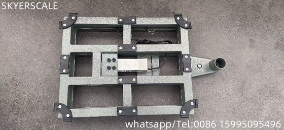 Digitale weegschaal 40x50cm 200kg met Zemic L6E3 ladingcel