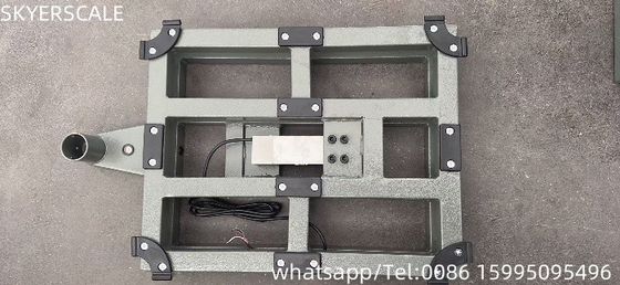 Digitale weegschaal 40x50cm 200kg met Zemic L6E3 ladingcel
