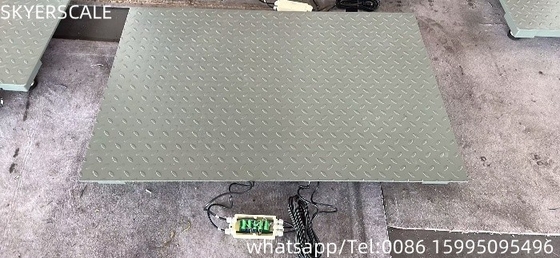 Lichte staal 0,8mx1,2m Platform 3 ton zware weegschaal industriële vloer schaal