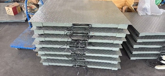 Lever industriële vloerschalen van 3 ton x 1,2 m