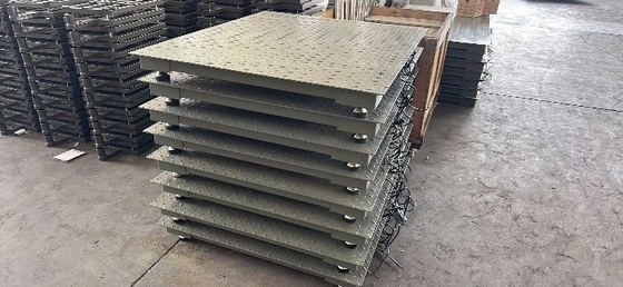Lever industriële vloerschalen van 3 ton x 1,2 m