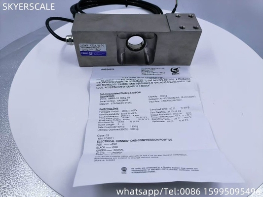 BM6G 100kg ~ 500kg belastingcel ZEMIC enkelpuntsensor OIML NETP krachtsomvormer voor elektronische weegschaal