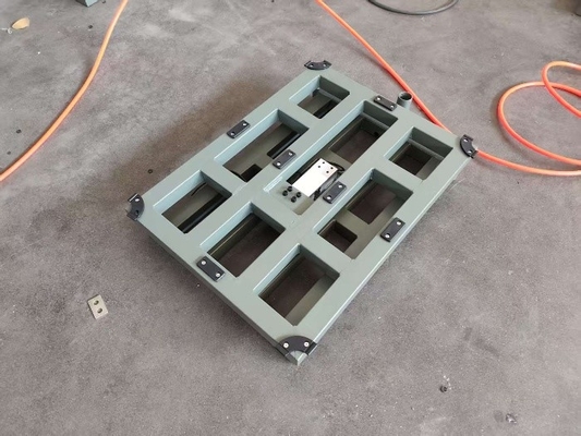 Digitaal koolstofstaal 50x50xm 500kg platformschaal bench schaal met A12E weegindicator