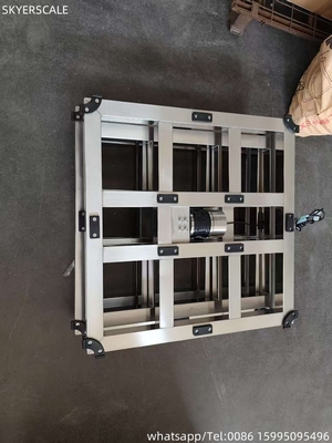 304 roestvrij staal bank schaal 600x600mm 600kg Digitaal elektronisch platform schaal