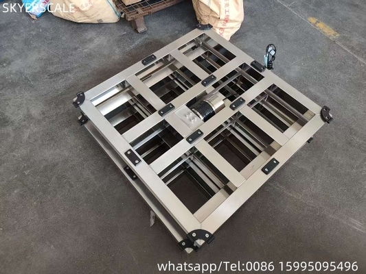304 roestvrij staal 500x500mm 500kg Digitaal bank schaal frame met platform