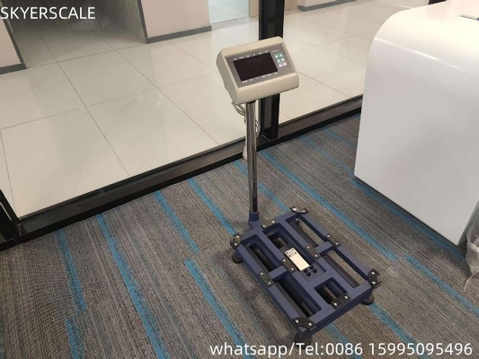 Digitaal koolstofstaal 45x60cm 300kg platformschaal bench schaal met T7 + E weegindicator
