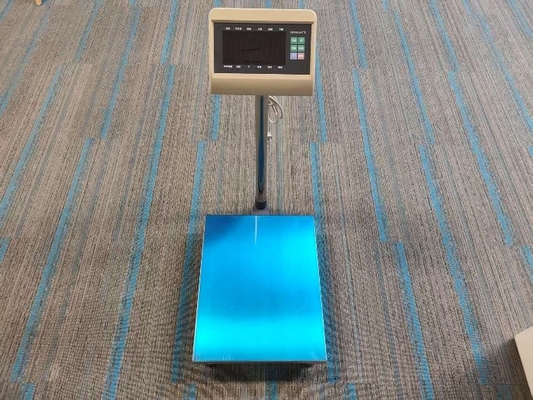 Digitaal koolstofstaal 45x60cm 300kg platformschaal bench schaal met T7 + E weegindicator