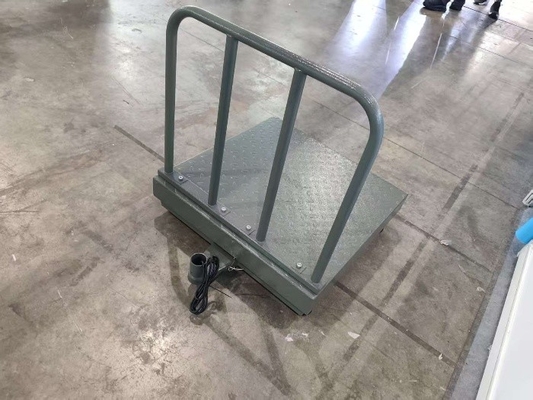 50x60cm Bankwaage Carbon Steel Materiaal + gekabelde plaat Panel Balance Elektronische weegschaal voor 300 kg