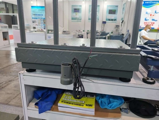 50x60cm Bankwaage Carbon Steel Materiaal + gekabelde plaat Panel Balance Elektronische weegschaal voor 300 kg