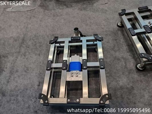 500 kg roestvrij staal 500x600 mm Platformschaal Digitale weegschaal